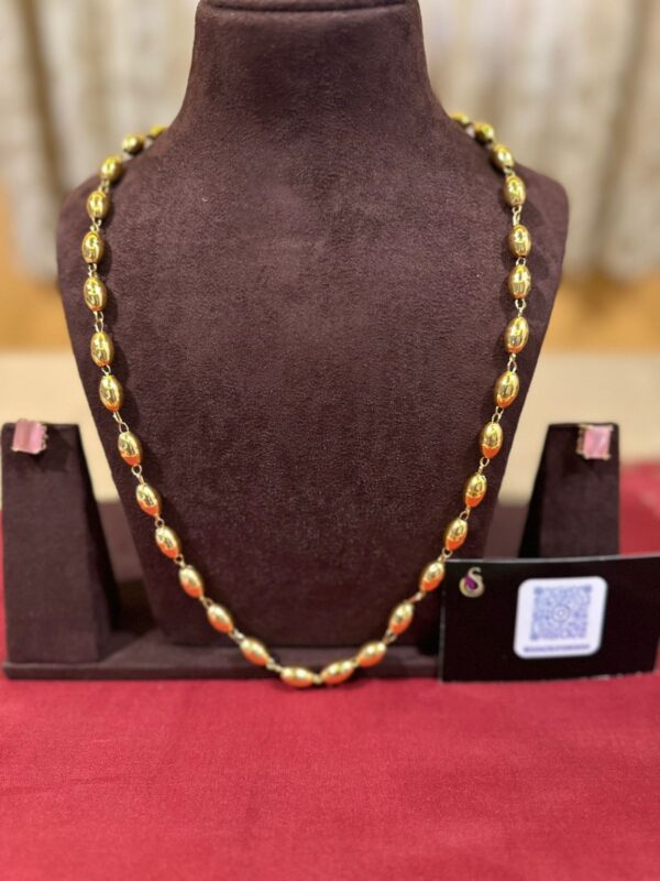 Elegant Brass Gold-Toned Necklace with Pink Stone Earrings