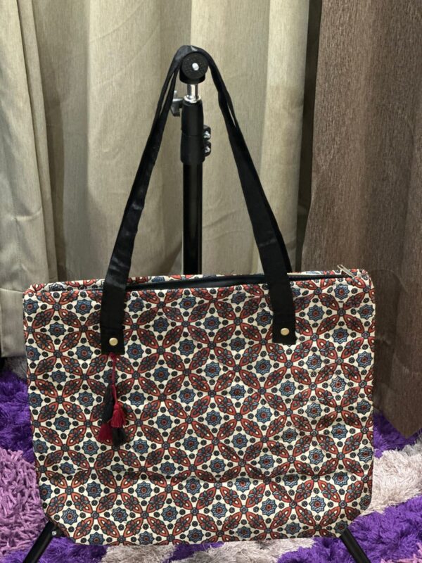 Ajrakh Print Tote Bag