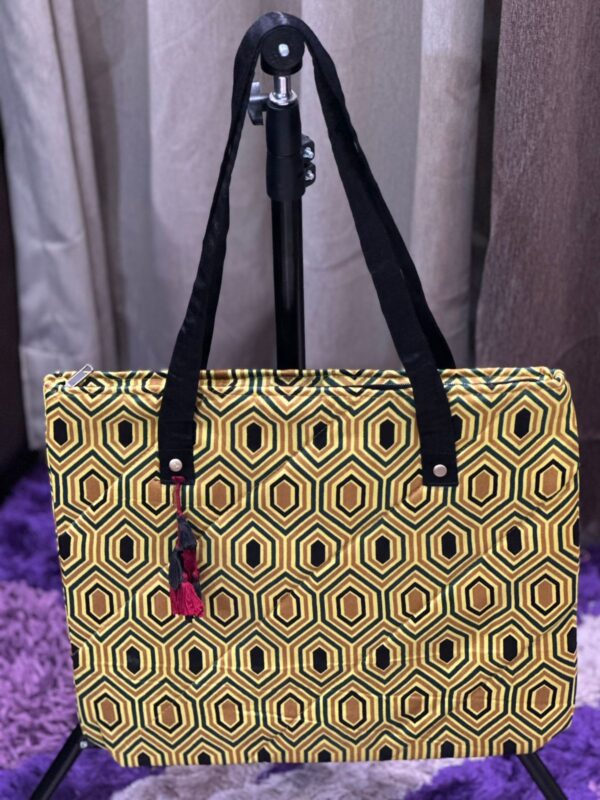 Ajrakh Print Tote Bag