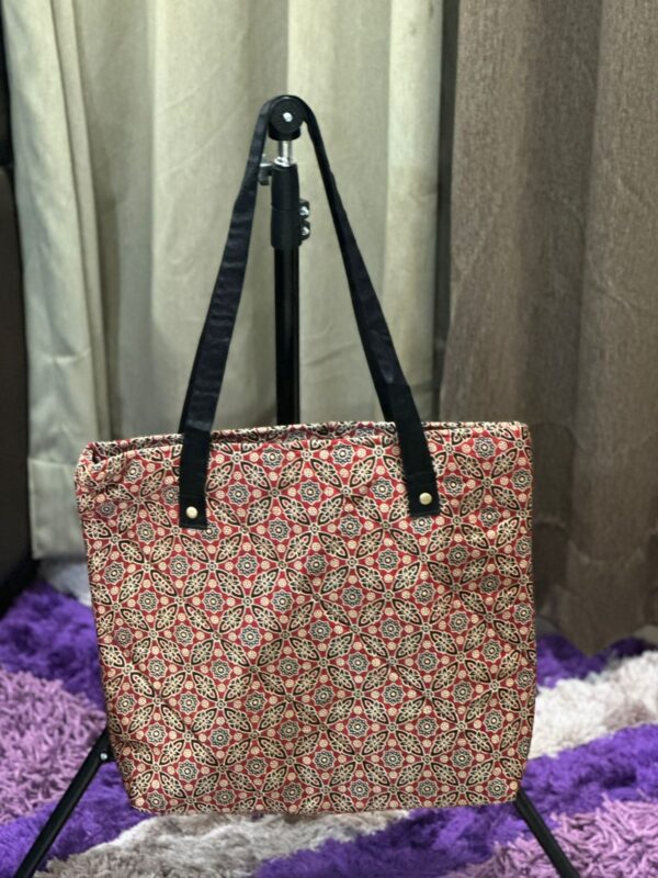 Ajrakh Print Tote Bag